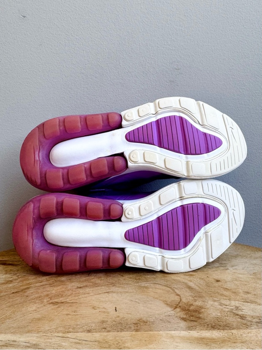 Nike Air Max 270 GS Shoes Rush Fuchsia White 943345 501 Size 4.5Y/6W - Picture 8 of 9